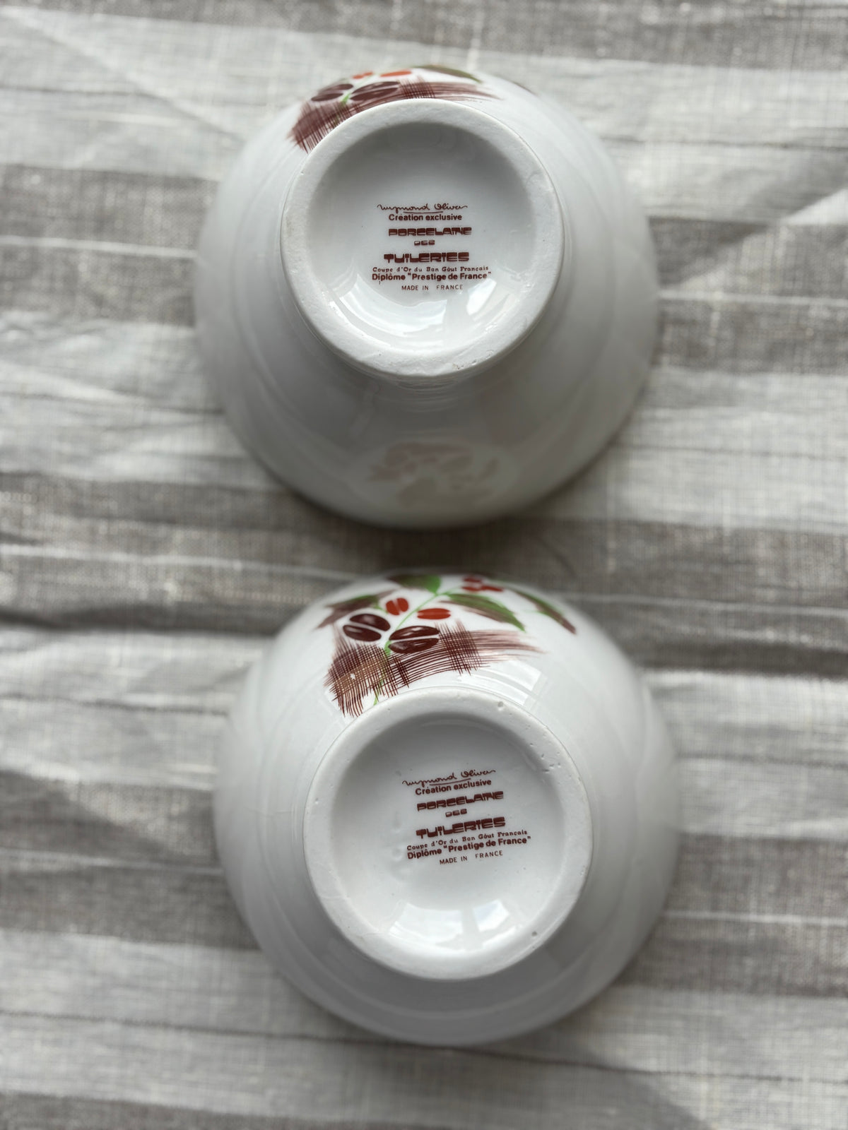 Duo de petits bols Grains de Café