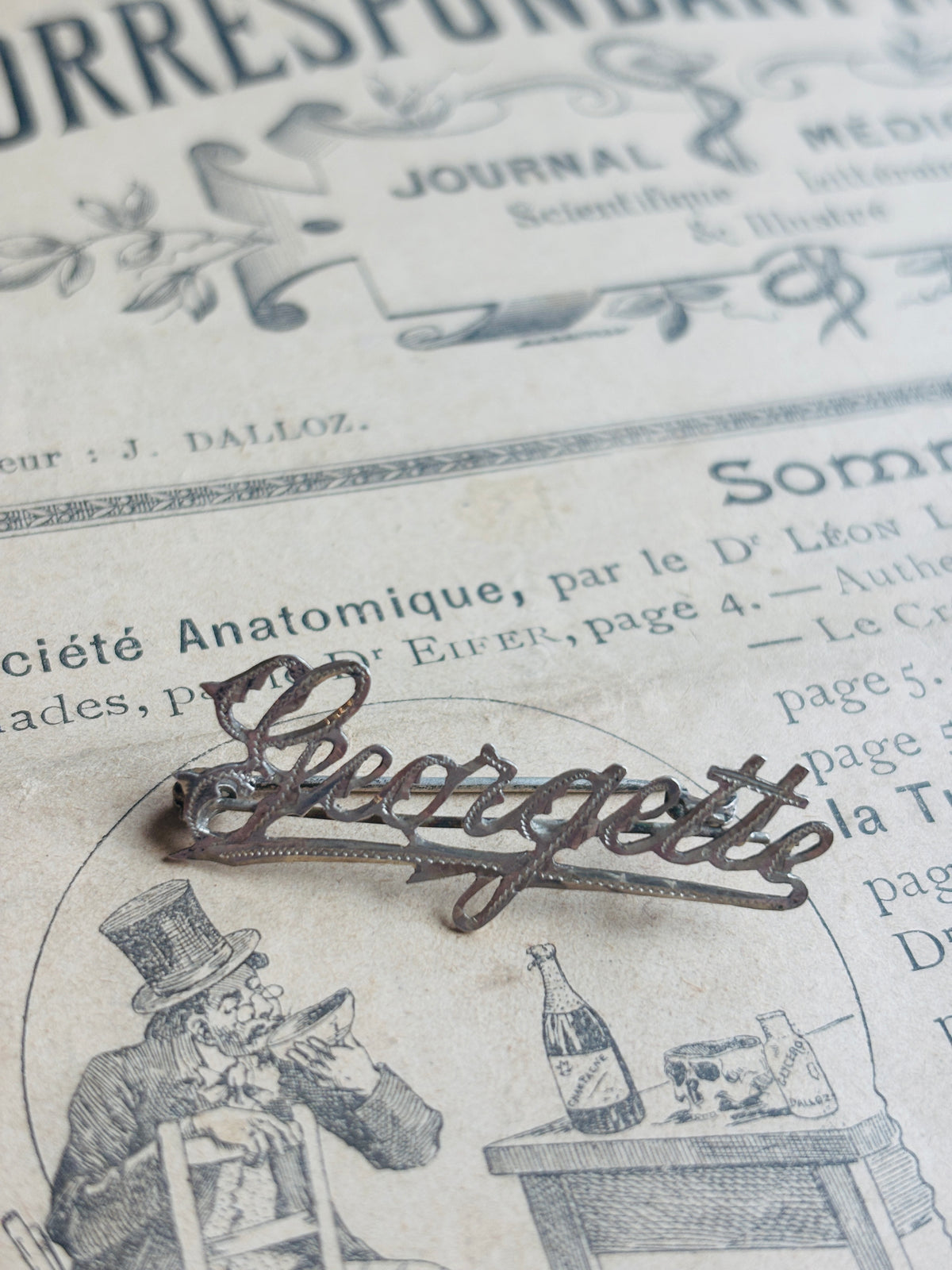Broche 1900 Georgette