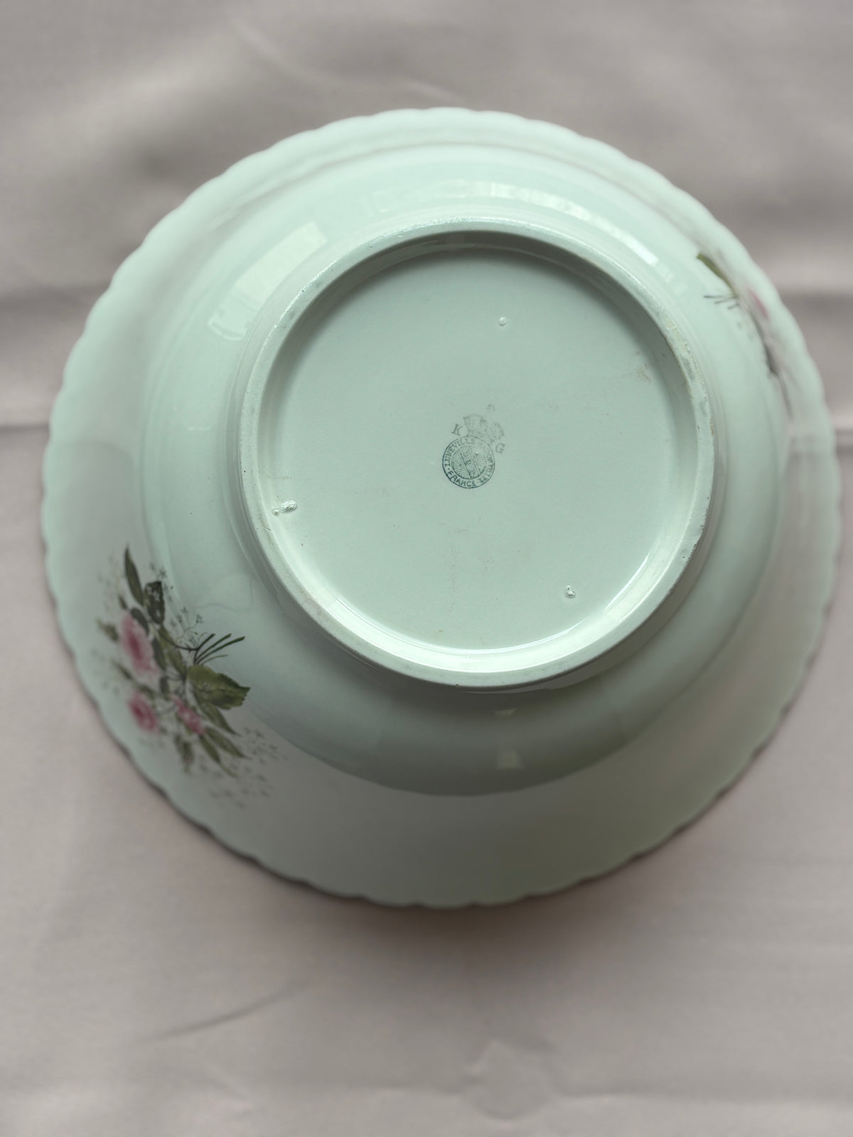 Saladier Vintage Roses Tendres