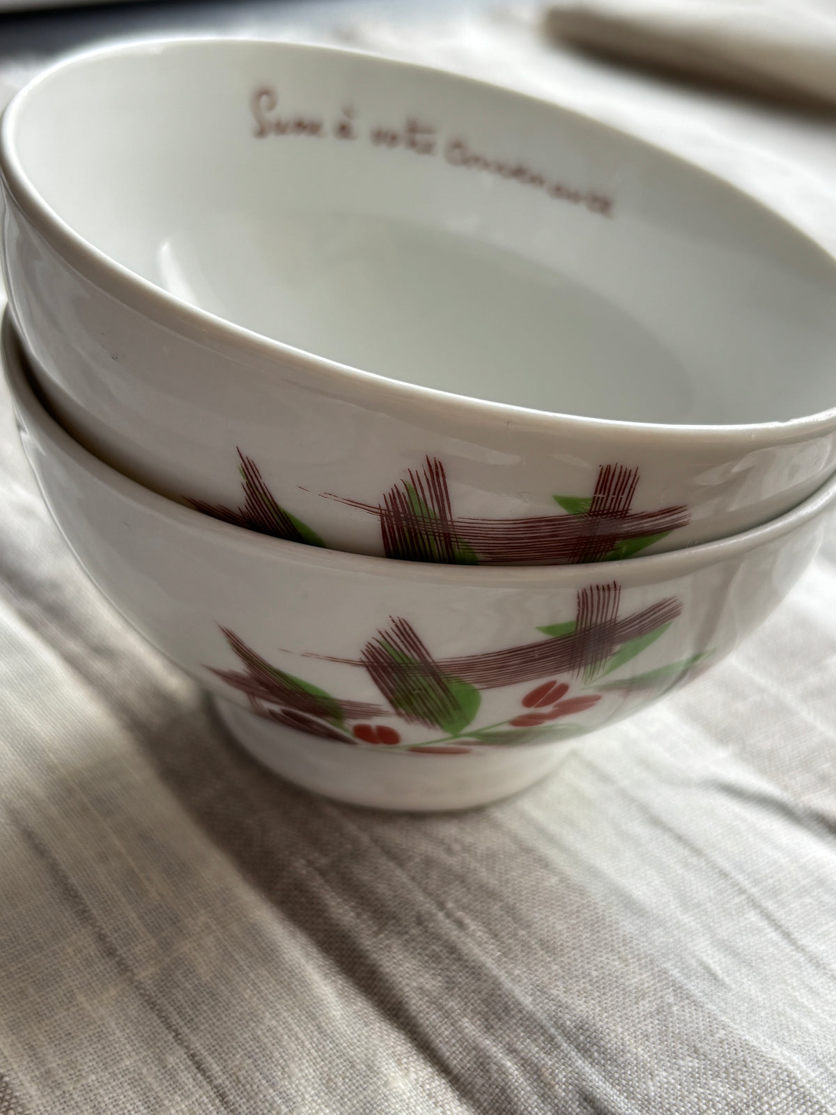 Duo de petits bols Grains de Café