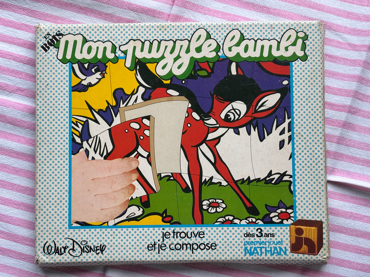 Puzzle Vintage Bambi 1978