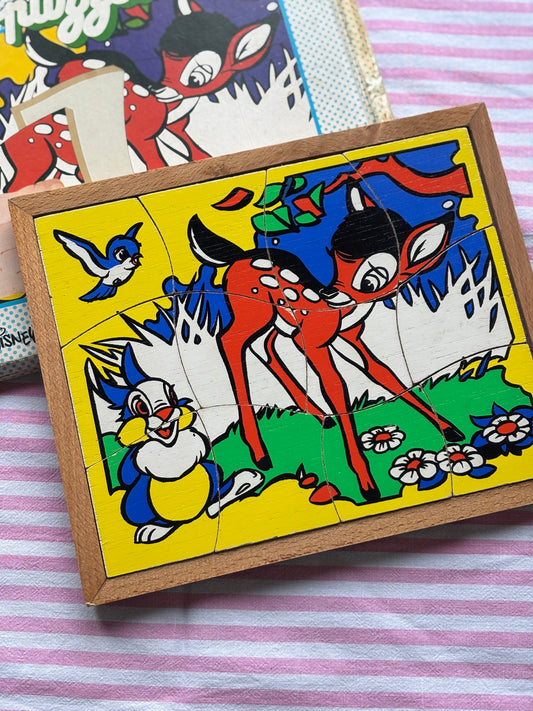Puzzle Vintage Bambi 1978