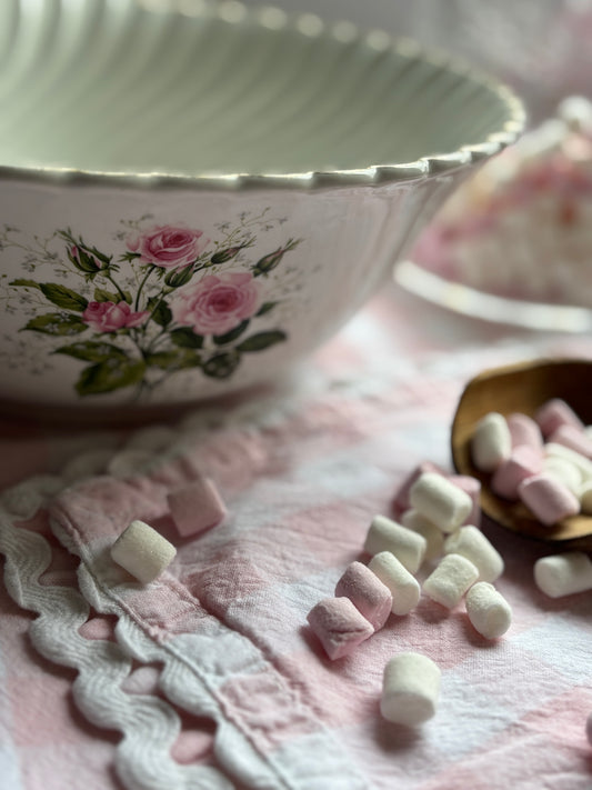 Saladier Vintage Roses Tendres