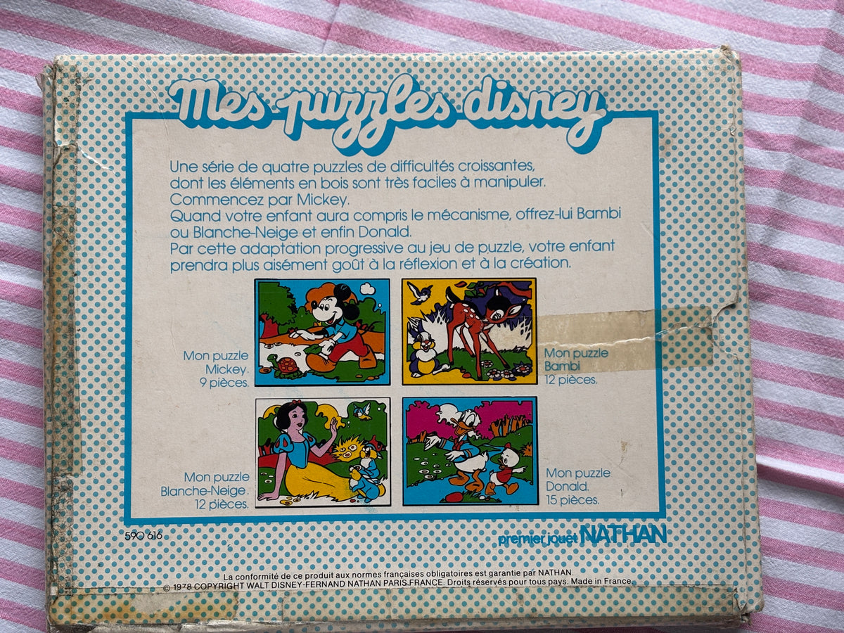 Puzzle Vintage Bambi 1978