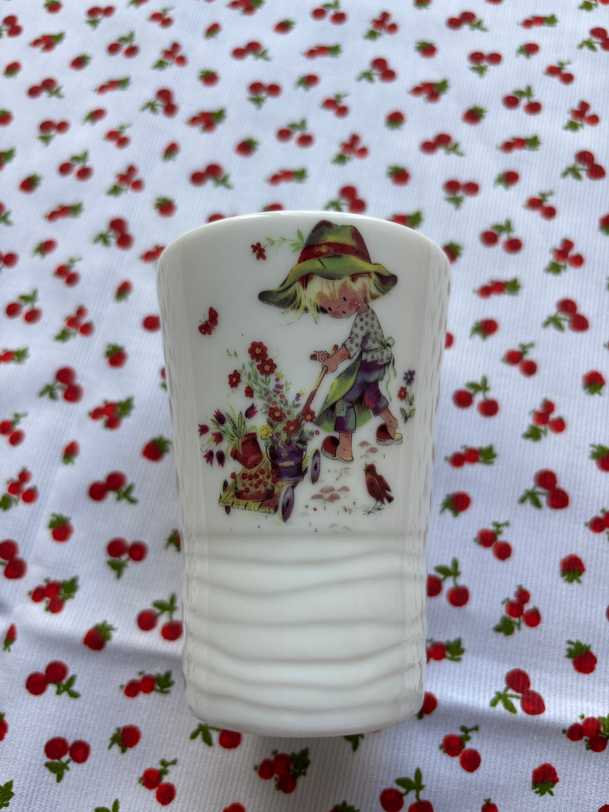 Gobelet en Porcelaine Petit Jardinier